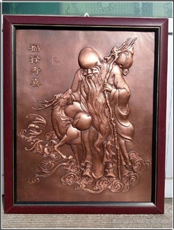 广场铜浮雕铸造