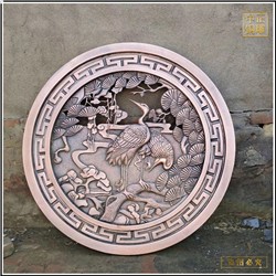 锻铜圆形浮雕铸造