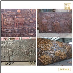 各种铜浮雕铸造