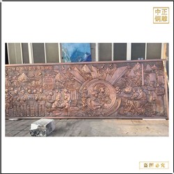 中国梦铜浮雕壁画