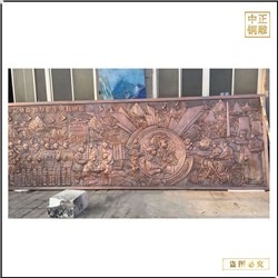 中国梦铜浮雕壁画
